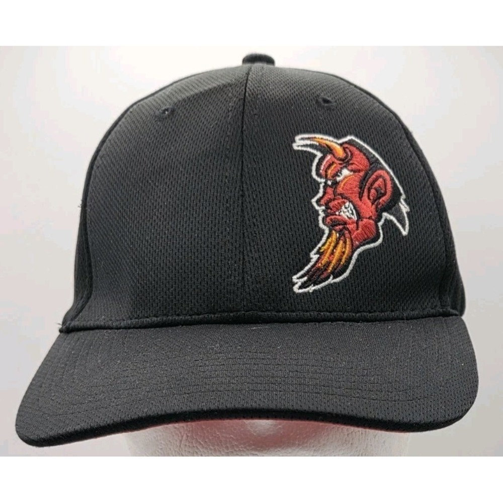 Tire Demon by Love Tap Baseball Cap Hat Snapback Devil Logo Black Red Racing